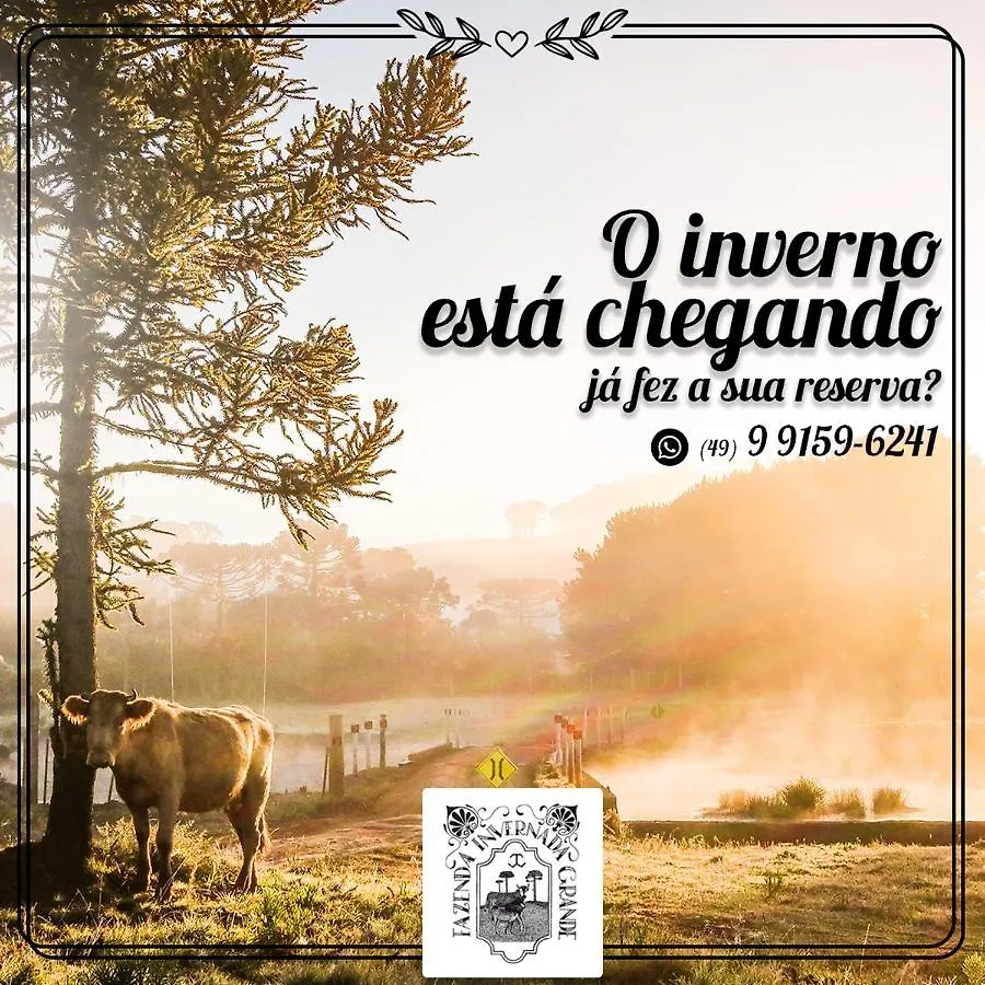 Fazenda Invernada Grande Turismo Rural Bom Jardim da Serra Pensión